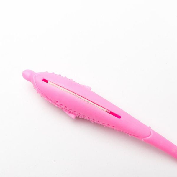 

cat toys toothbrush made of silicone, soft and comfortable chewing toy, fish shaped indoor supplies