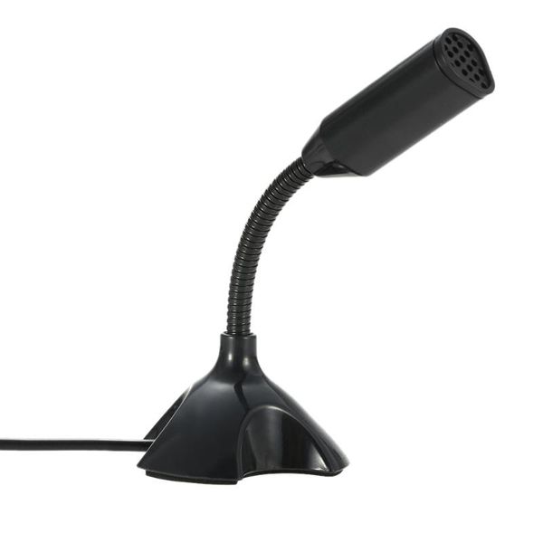 

deskmicrophone 360 degree adjustable support voice chatting recording mic for pc computer with a usb port microphones