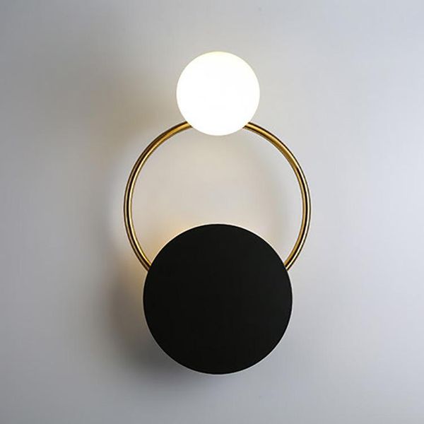 

vintage bed wall lamp bedroom light glass ball corridor living room bedside lights for home monkey