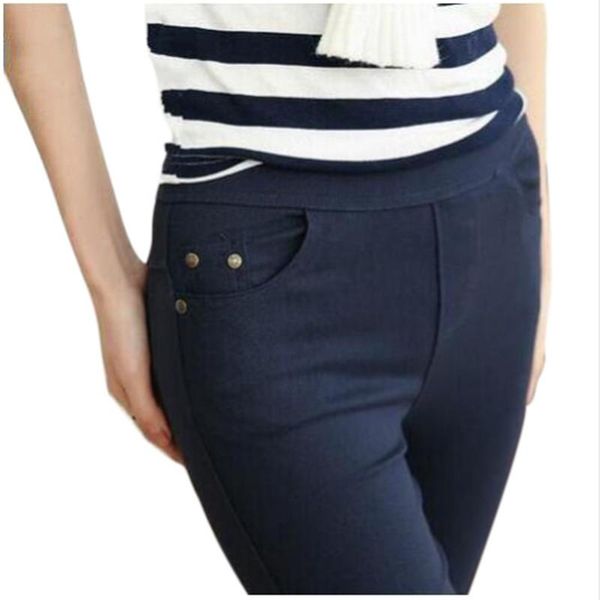 

women's leggings 2021 winter plus size 6xl women pants black punk thick jeggings fashion high waist legging trousers