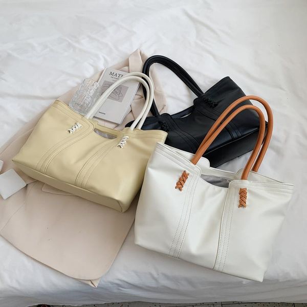 

evening bags fashion designer weave shoulder bag handbags for women 2021 large capacity tote travel shopping purses
