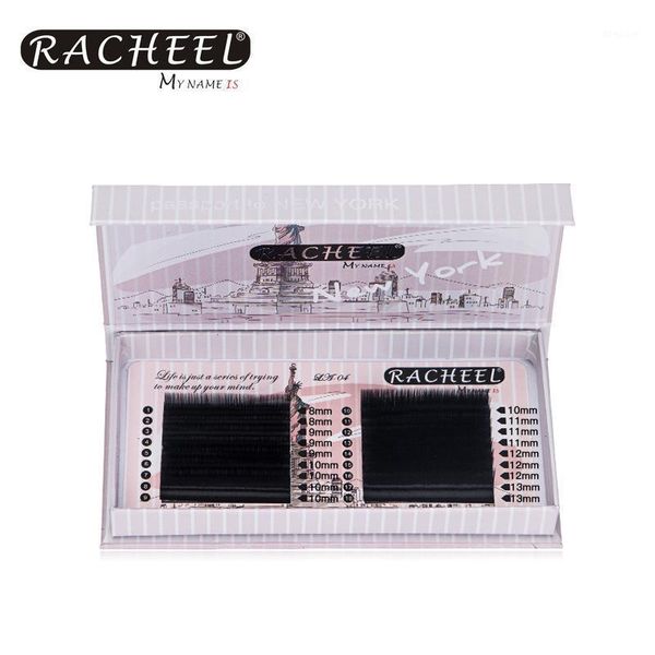 

c/d curl 18 rows 8-13mm mixed length natural dense grafting eyelashes super soft eyelash extensions1