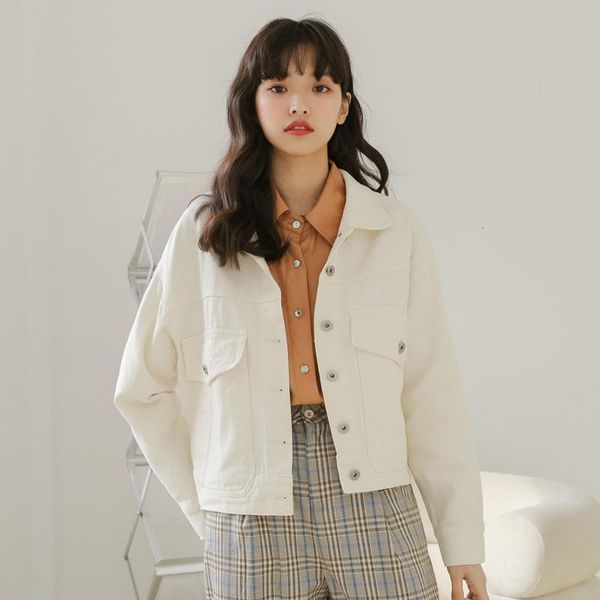

women's jackets short work clothes denim female jacket korean version releases spring and versatile fall long fashion sleeve c0zw, Black;brown