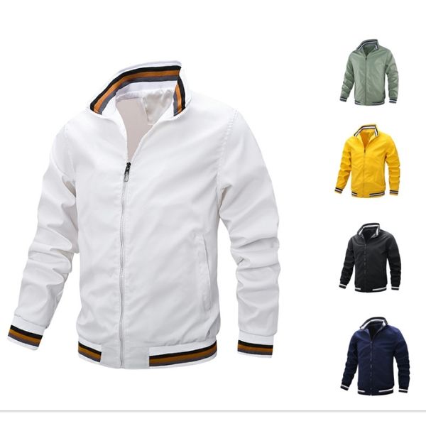 

mens fashion jackets2021 baseball collar jacket b10 outdoor uk size euro, Black;brown