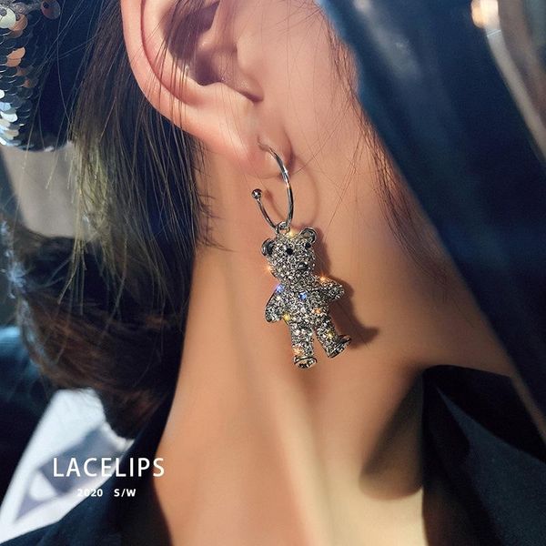 

dangle & chandelier full get ear hook of tide person fashion eardrop earring style temperament act the role, Silver