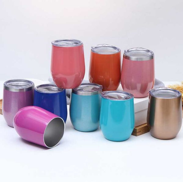 

water bottles eggshell cup vacuum stainless steel solid color tummy