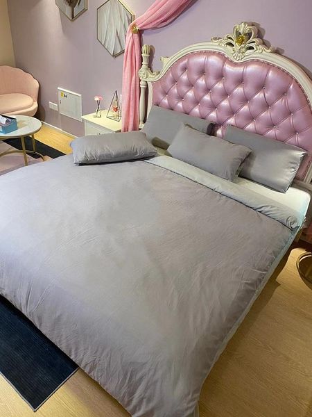 

bedding sets solid color comfortable fashion letter soft printing four piece