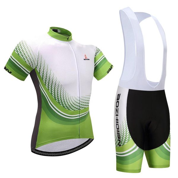 

racing sets 2021 green white ropa ciclismo cycling jersey bike sportswear kit quick dry clothing men women wkh00022, Black;blue