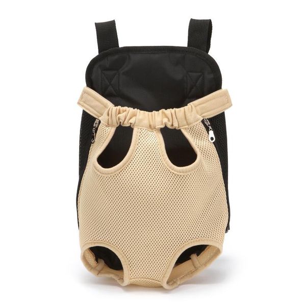 

front pet dog carrier legs out backpack adjustable shoulder strap sling for traveling hiking too789 outdoor bags