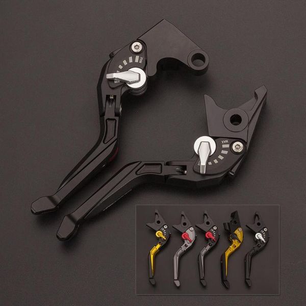 

motorcycle brakes for daytona 675 2006-2021 cnc 3d adjustable folding extendable brake clutch levers handle grips set