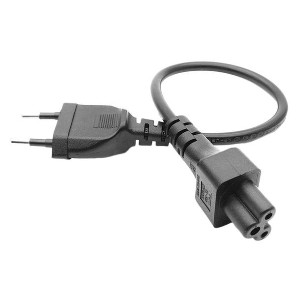 

computer cables & connectors eu to c5 japan nema plug 1-15p 2pin iec320 wire power extension cable cord adapter 10a 250v(eu plug)