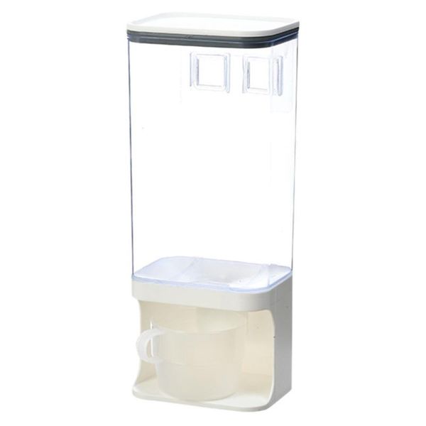 

storage bottles & jars home grains box moisture-proof sealed jar wall-mounted