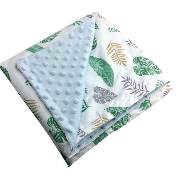 

blankets supersoft blanket abosrption breathable soft comfortable safe one-side printed suit for infants and young children wwo66