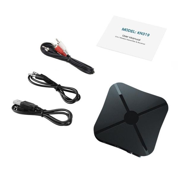 

hubs usb 2 in 1 audio transmitter aux receiver wireless adapter for pc computer speaker tv switch controller