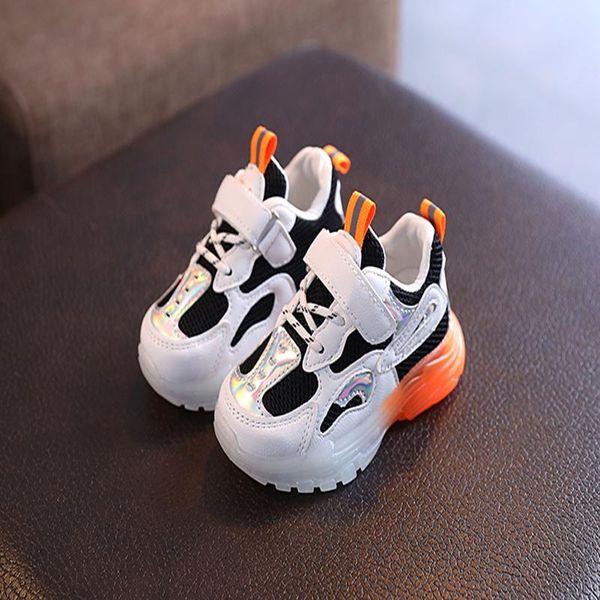 

children casual shoes baby solid color flying woven mesh toddler loafers sports leisure breathable sneakers first walkers
