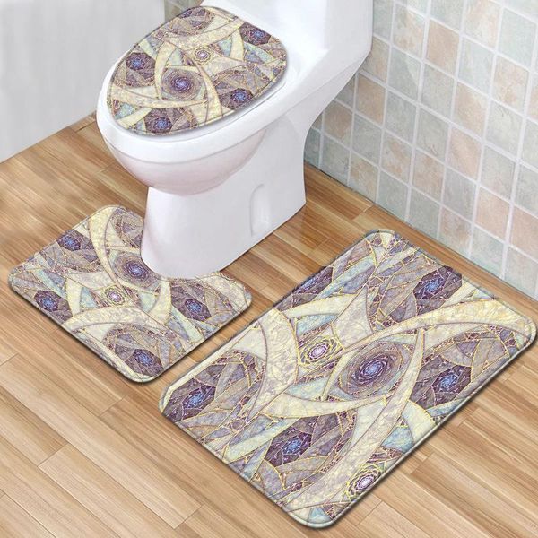 

carpets 3pcs/set bathroom mat set toilet rug bath anti slip shower room mats flannel rugs