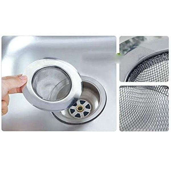 

towel kitchen bathroom clogging sink sewer debris filter net for or shower stainless steel pool