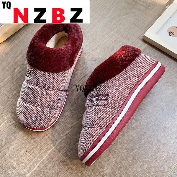 

boots women snow warm plush slip-on solid plus size fashion female ankle boot ladies winter comfortable women's cotton shoes, Black