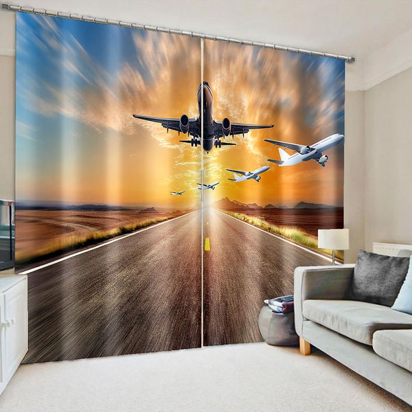 

custom fly curtain 3d window curtains for living room bedroom personality