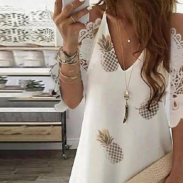 

elegant women dresses off shoulder lace beach dress 5xl v neck floral print casual short sleeve a line vestidos, Black;gray