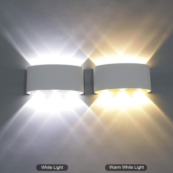

wall lamp led light outdoor waterproof porch garden bedside lighting decoration bedroom & aluminum indoor d7s3