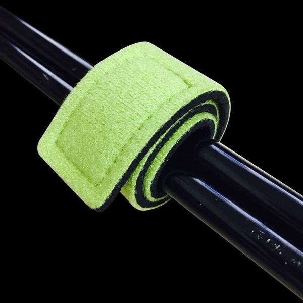 

1pc fishing accessories reusable rod tie holder strap suspenders hook loop cord belt tackle boxes