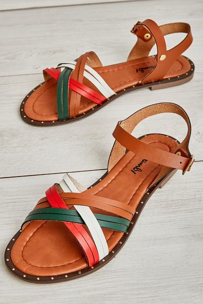 

sandals multi/light tan women 's l0590096909, Black