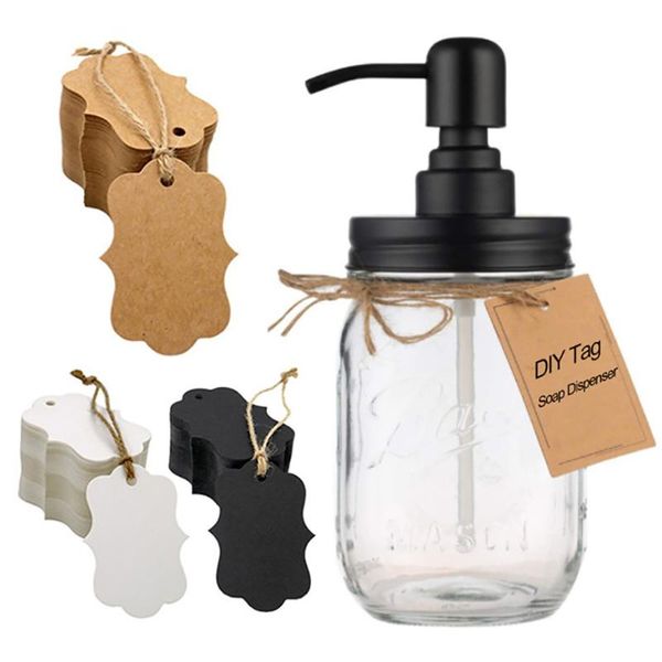 

other garden supplies 100pcs diy labels mason soap dispenser tags kraft paper for bottle potted gifts