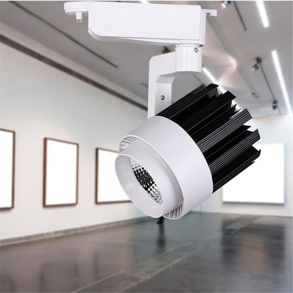 

track light 15w 20w 30w 36w cob ceiling rail lights for pendant kitchen clothes shop shoes store