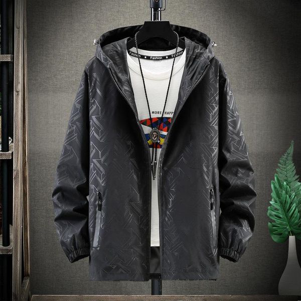 

men's jackets men hip hop streetwear hooded jacket zipper patchwork oversized coat 10xl plus size loose bomber jaqueta masculina, Black;brown
