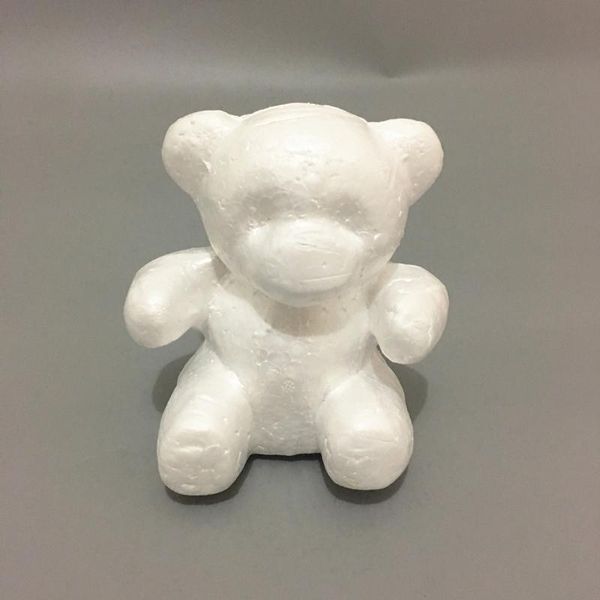 

decorative flowers & wreaths 2021 diy party decorations 1pcs craft toy white foam bear polystyrene styrofoam modelling rose embryo core vale