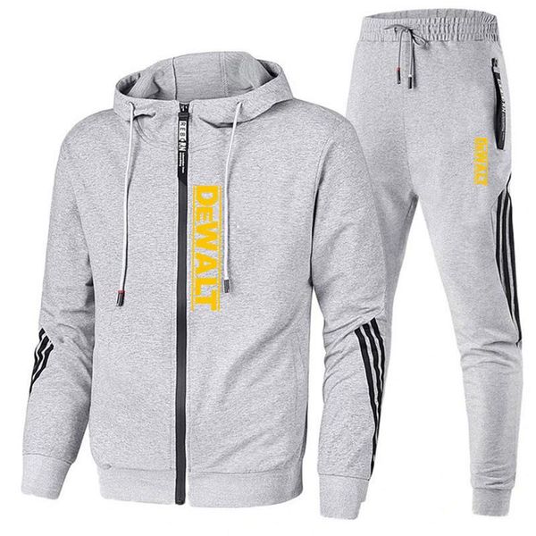 

men's hoodies & sweatshirts two piece set, sweatshirt, hoodie and pants, sportswear, casual suit, s-4xl fitness clothing trousers, Black