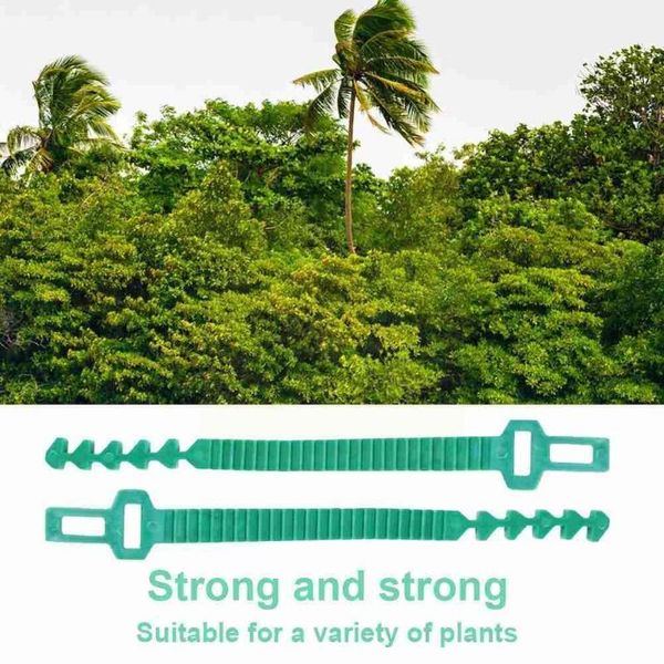 

other garden supplies 20pcs reusable cable ties plant support shrubs tree locking nylon fastener plastic adjustable tools l2n5