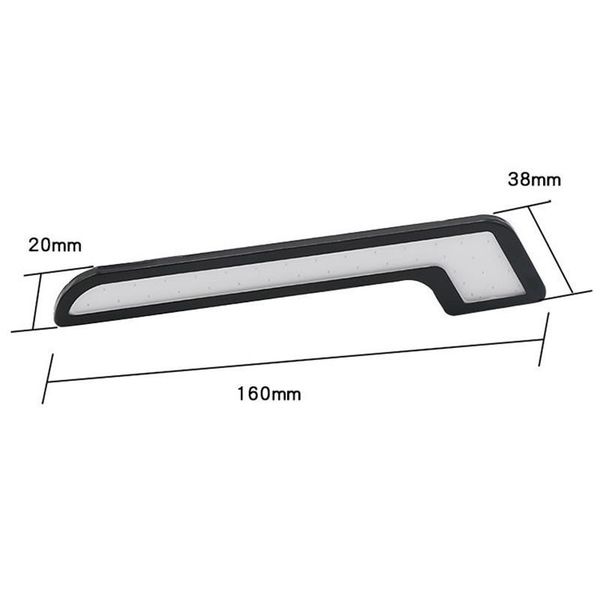 

emergency lights dc 12v daytime running light 2pcs accessories car auto lamp driving easy to install high quality