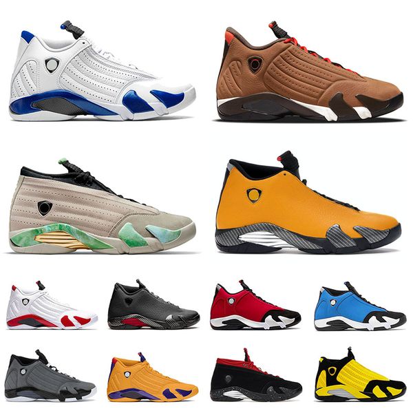 

aaa+ quality basketball shoes jumpman 14 14s xiv mens fortune winterized candy cane black toe golden hyper royal designer sports sneakers tr