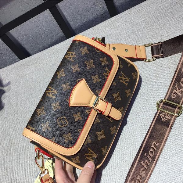 

evening bags leather for women 2021 print all-match one-shoulder messenger bag purses and handbags luxury designer sac