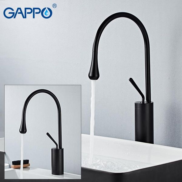 

bathroom sink faucets gappo basin black white faucet mixer cold and waterfall single hole taps