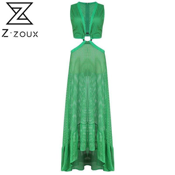 

women dress irregular hollowed out sleeveless dresses asymmetry plus size long summer clothes 210524, Black;gray