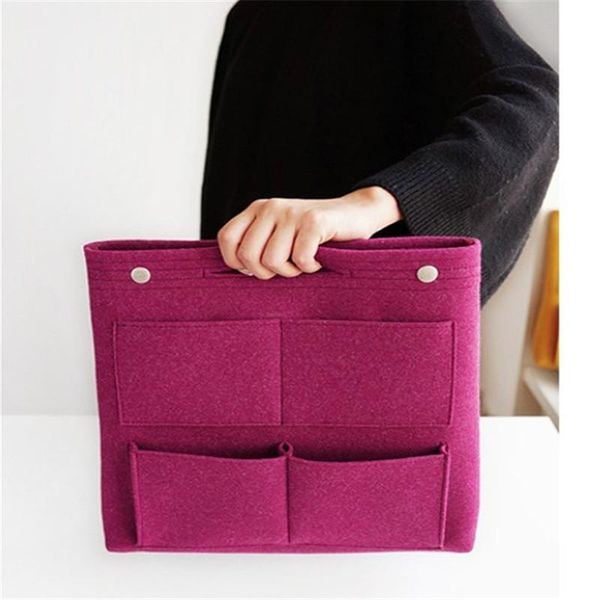 

makeup cosmetic bag multi-function insert purse organizer multi pocket in large capacity multi-color optional bags & cases