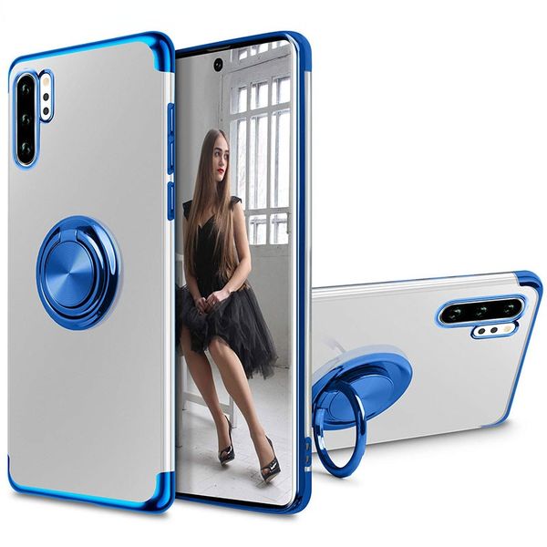 Casos de suporte de anel magnético para Samsung Galaxy Note 10 Plus Pro 5G 9 8 S20 S9 mais S10 S10E A50 Acessórios para capa de telefone à prova de choque