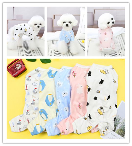 

pet cloth pet dog spring and summer running four legged