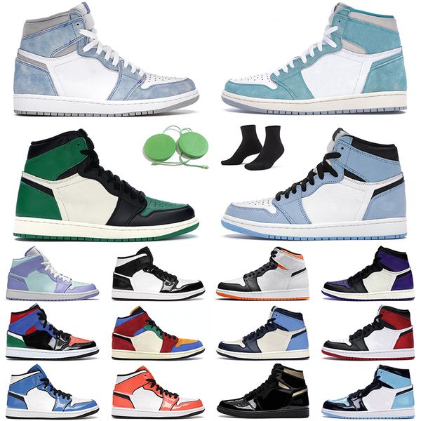 

pine green 1 men women basketball shoes 1s university blue shattered backboard twist outdoor mens trainer sports sneakers