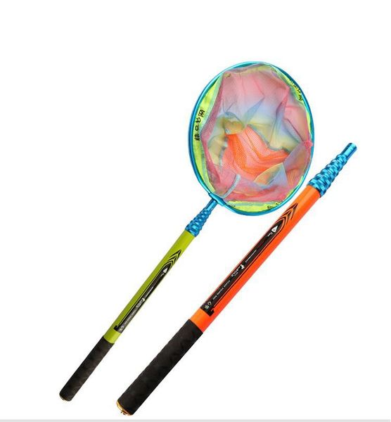 

2.4m/2.7m adjustable fishing brail net pole carbon land rod portable accessory a240 boat rods