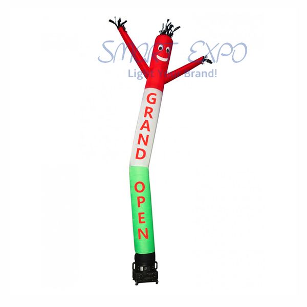 Gonfiabile Dancing Air Man 0.46x6m per Attività Commerciali con Stampa Logo Personalizzata e Base Blower