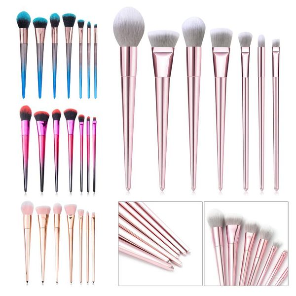

makeup brushes fashion 7pcs lovely set foundation blending power crease brush cosmetic beauty make up tools