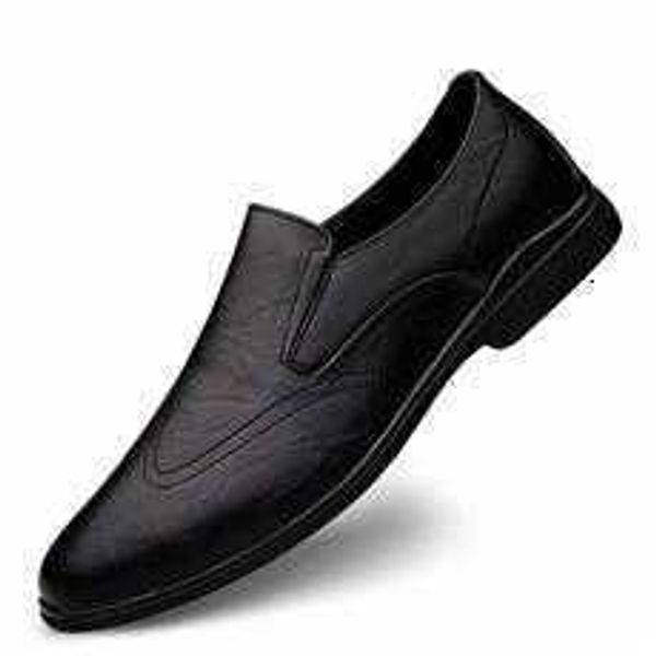 

tang zuo 99210 small leather shoes, 37-46,, Black