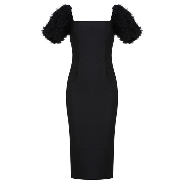 

summer dress women bandage es ladies short sleeve bodycon party clothes black white vestidos 210515, Black;gray