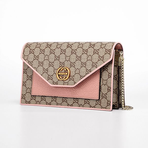 

sole by designer new bag women's messenger versatile simple chain small square single shoulder printed purse