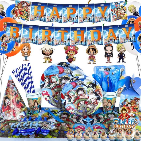 

disposable dinnerware one-piece baby birthday party decoration tableware paper plate cup flag girl boy shower supplies children