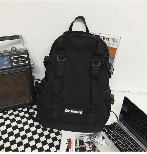 

backpack bb2701 large-capacity korean version of tooling style versatile simple campus fashion